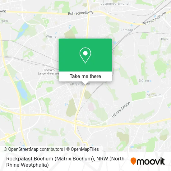 Rockpalast Bochum (Matrix Bochum) map