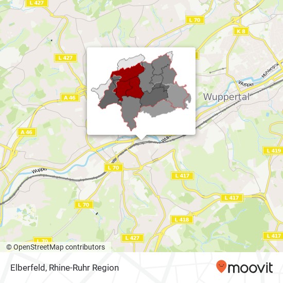 Elberfeld map