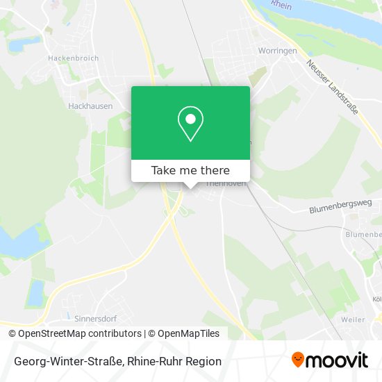 Georg-Winter-Straße map