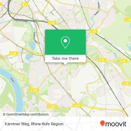 Kärntner Weg map