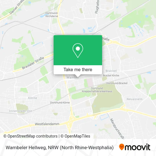 Карта Wambeler Hellweg