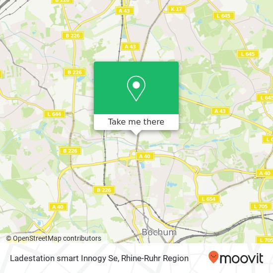 Карта Ladestation smart Innogy Se