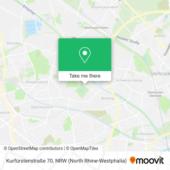 Карта Kurfürstenstraße 70