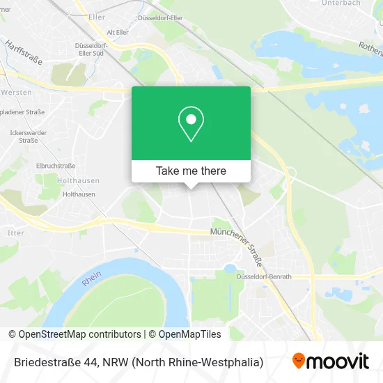 Briedestraße 44 map