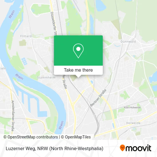 Карта Luzerner Weg
