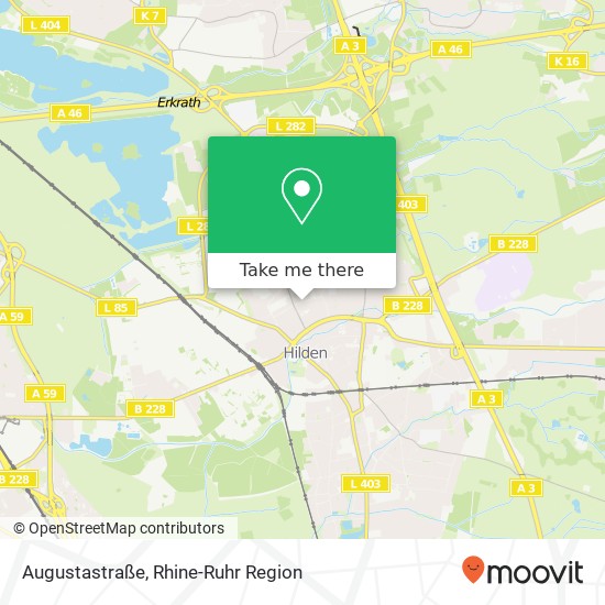 Augustastraße map