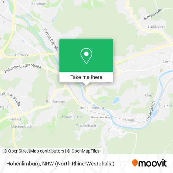 Карта Hohenlimburg