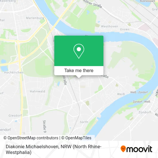 Карта Diakonie Michaelshoven