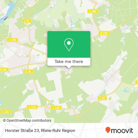 Horster Straße 23 map