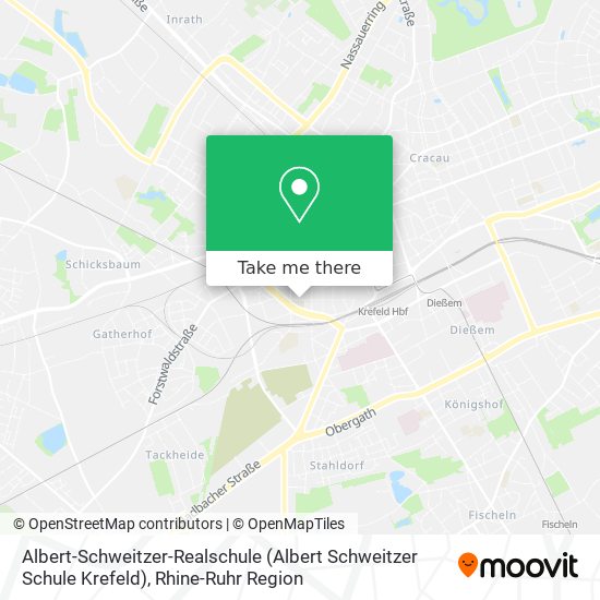 Albert-Schweitzer-Realschule (Albert Schweitzer Schule Krefeld) map