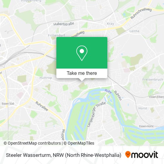 Steeler Wasserturm map