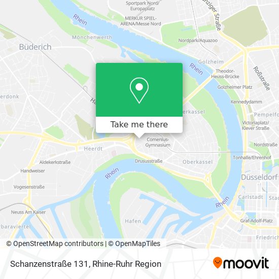 Schanzenstraße 131 map