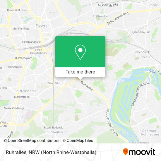 Карта Ruhrallee