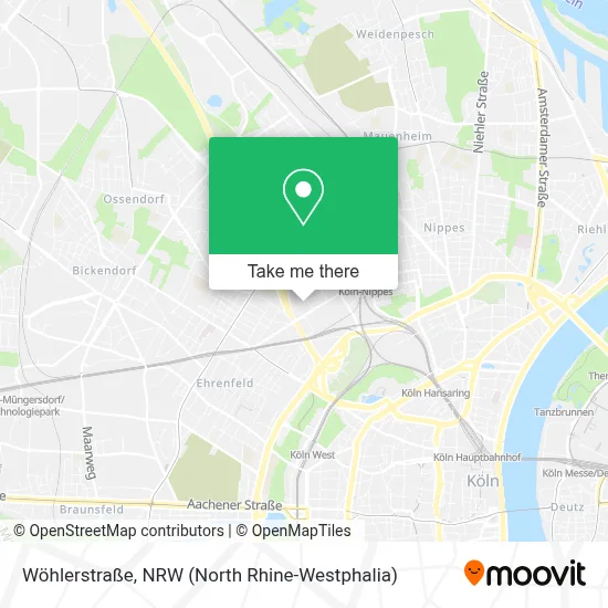 Wöhlerstraße map