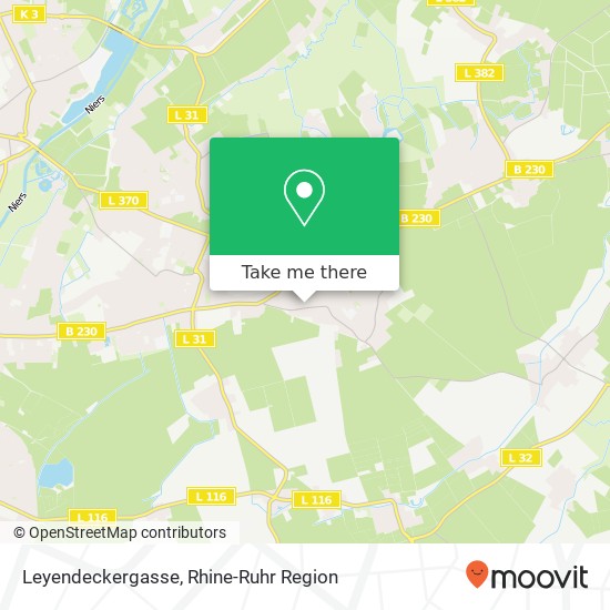 Карта Leyendeckergasse