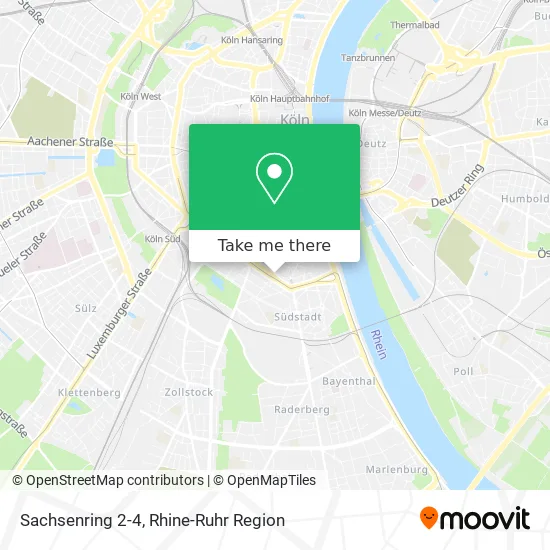 Карта Sachsenring 2-4