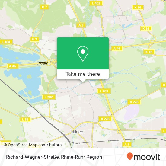Карта Richard-Wagner-Straße