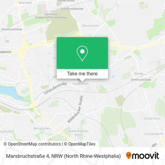 Карта Marsbruchstraße 4