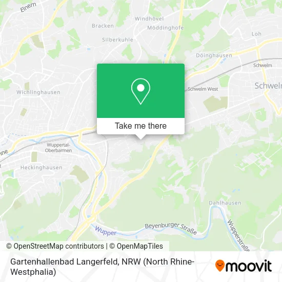 Карта Gartenhallenbad Langerfeld