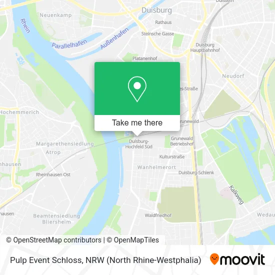 Pulp Event Schloss map