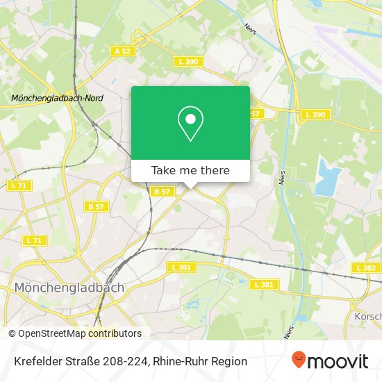 Krefelder Straße 208-224 map