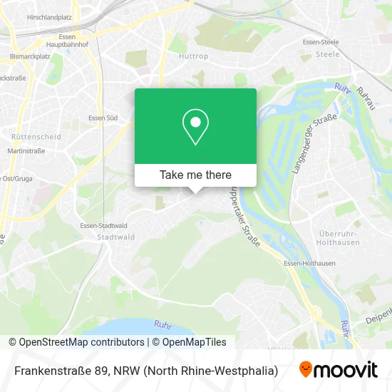 Frankenstraße 89 map