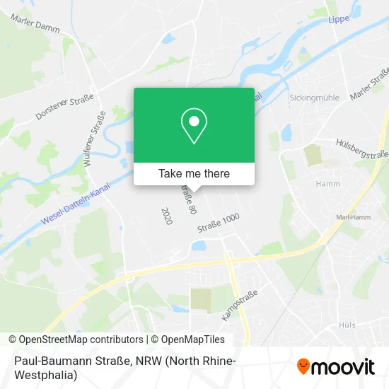 Paul-Baumann Straße map