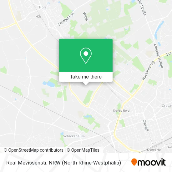 Real Mevissenstr map