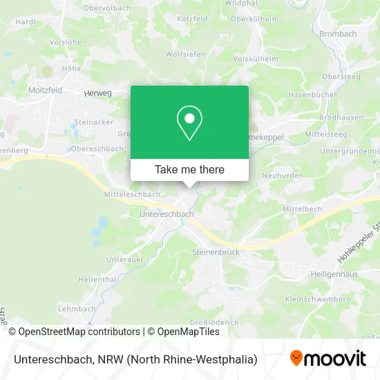 Карта Untereschbach