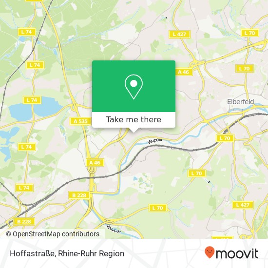 Hoffastraße map