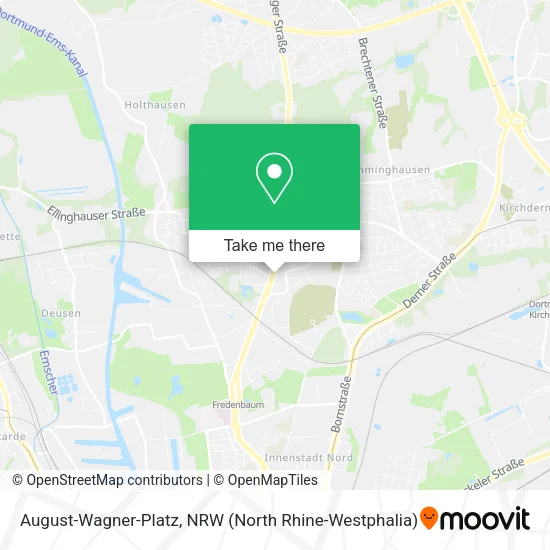 Карта August-Wagner-Platz