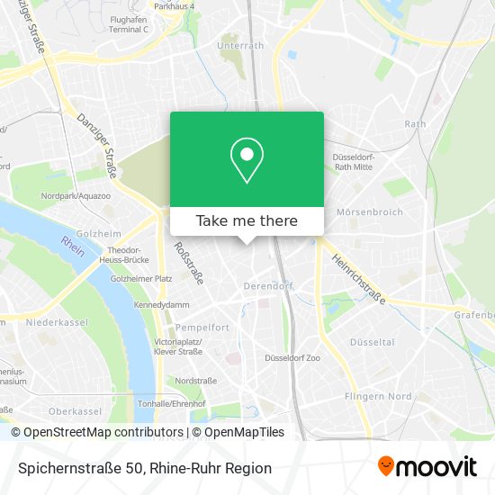 Spichernstraße 50 map