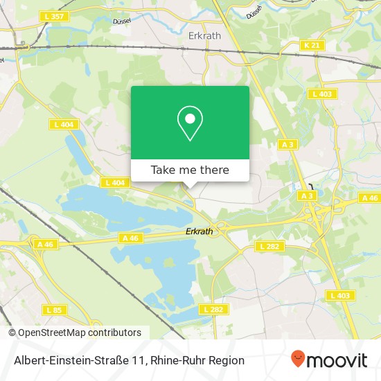 Карта Albert-Einstein-Straße 11
