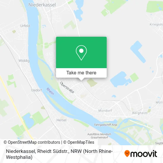 Карта Niederkassel, Rheidt Südstr.