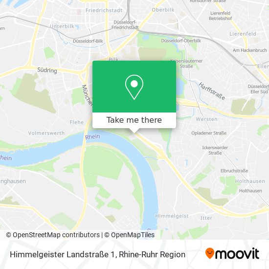 Himmelgeister Landstraße 1 map