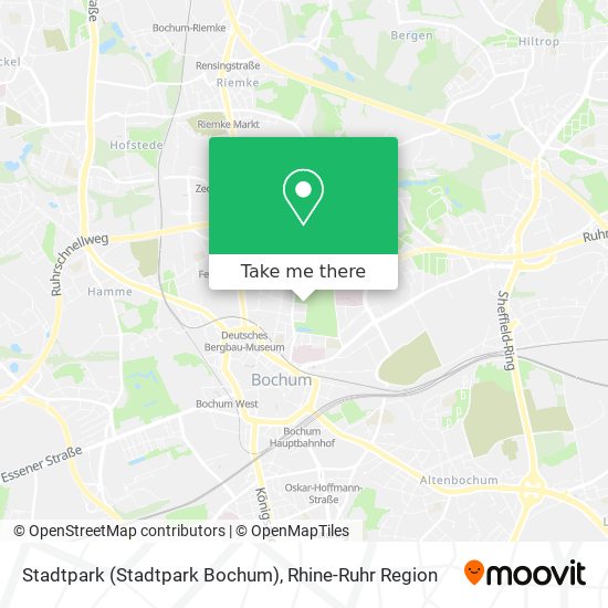 Stadtpark (Stadtpark Bochum) map