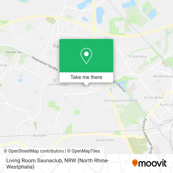 Living Room Saunaclub map