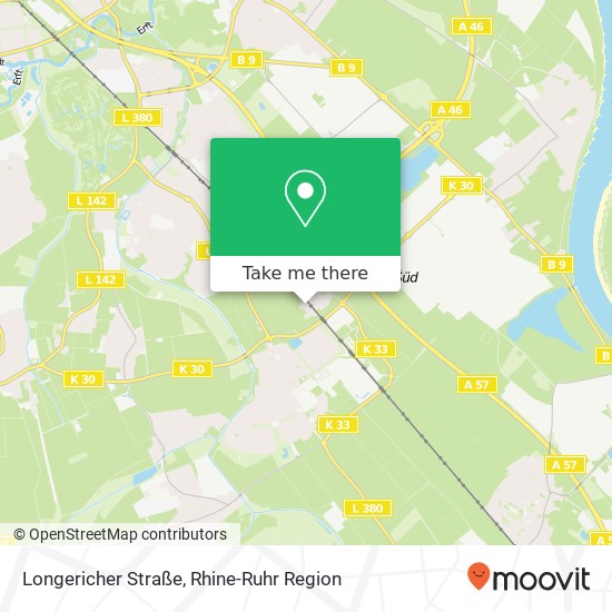 Longericher Straße map