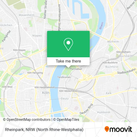 Карта Rheinpark
