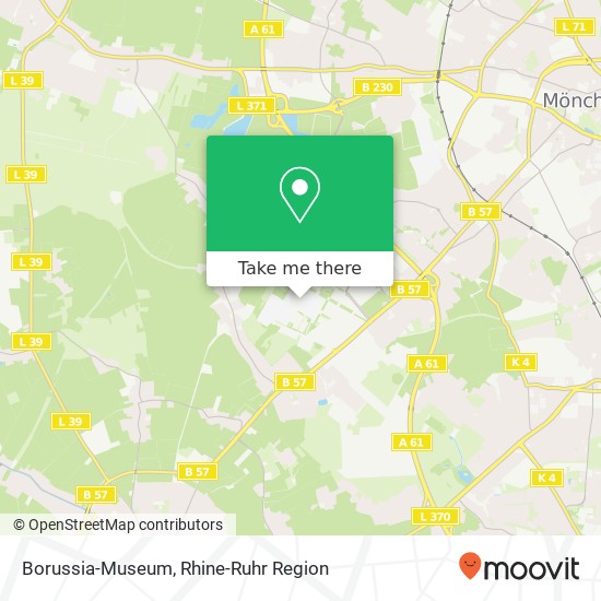 Borussia-Museum map