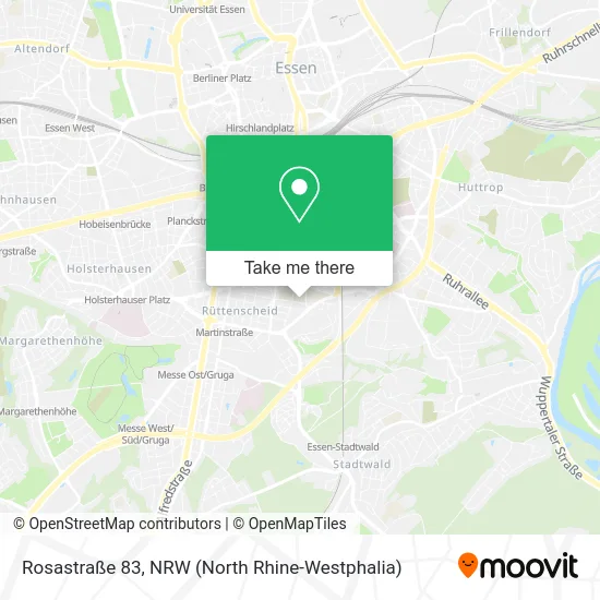 Карта Rosastraße 83