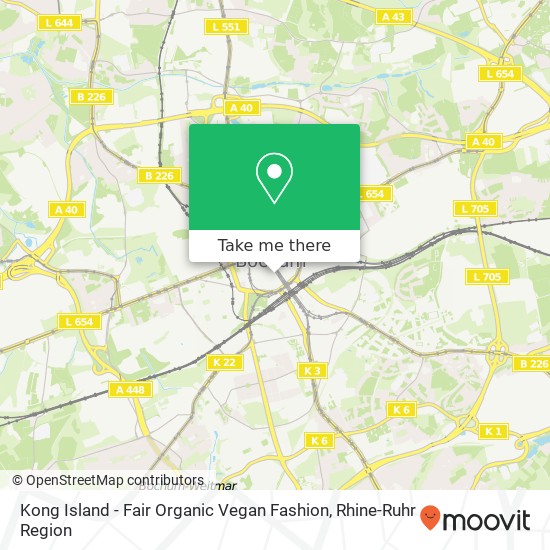 Kong Island - Fair Organic Vegan Fashion map