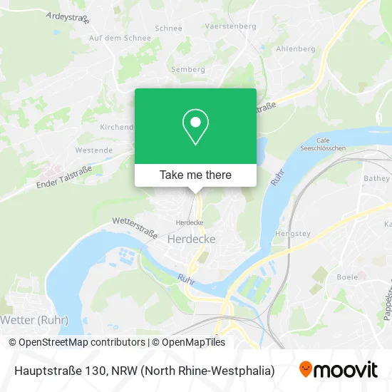 Карта Hauptstraße 130