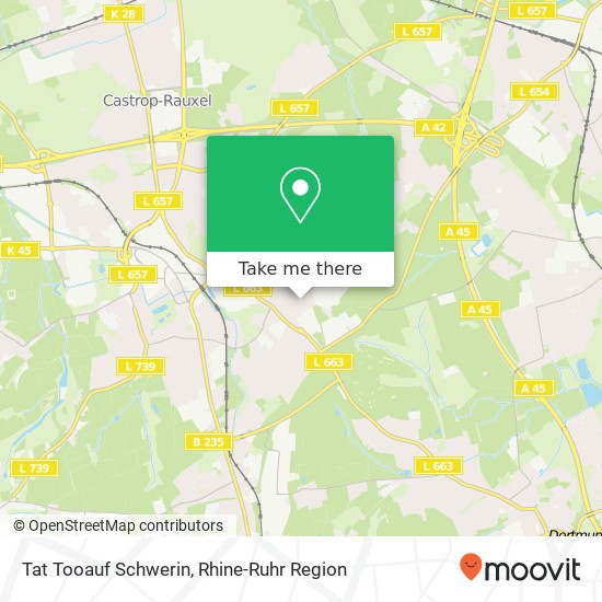 Карта Tat Tooauf Schwerin