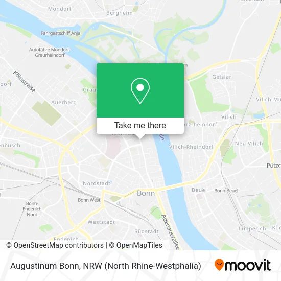 Карта Augustinum Bonn