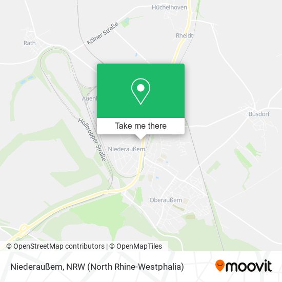 Карта Niederaußem