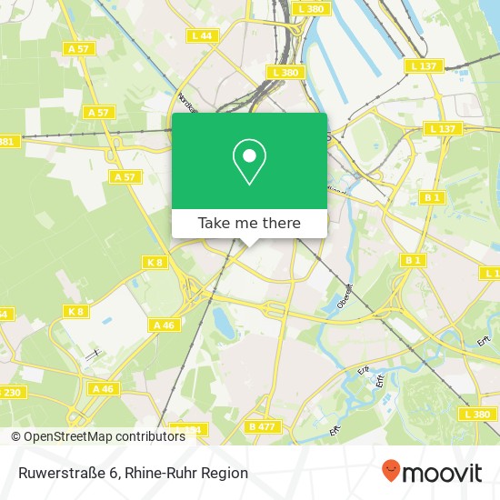 Карта Ruwerstraße 6