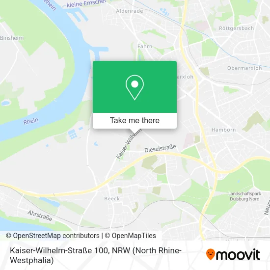 Карта Kaiser-Wilhelm-Straße 100