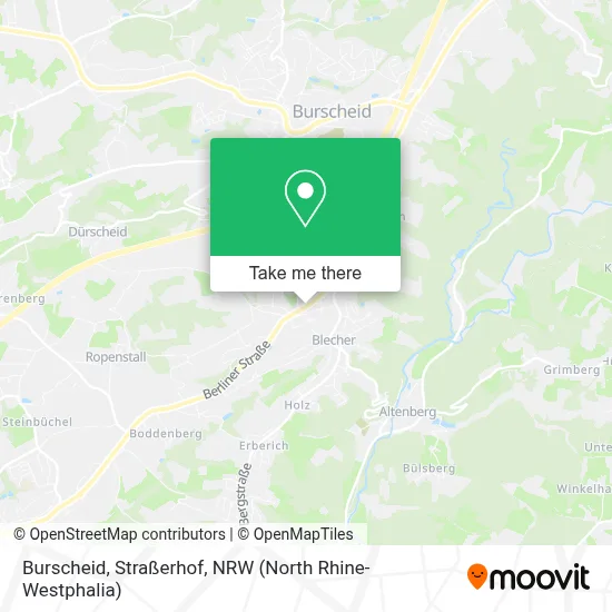 Burscheid, Straßerhof map