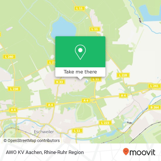 Карта AWO KV Aachen
